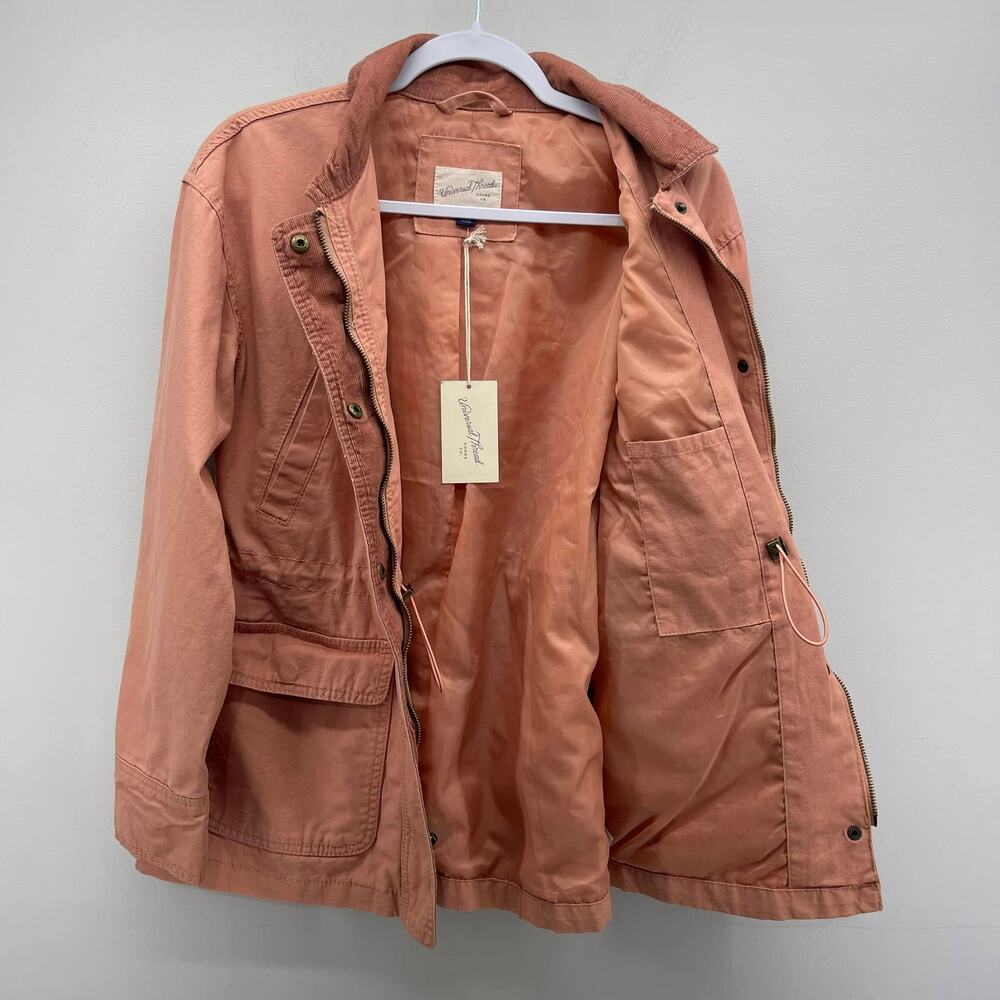 Universal Thread Barn Jacket‎ Womens Small Coral … - image 4